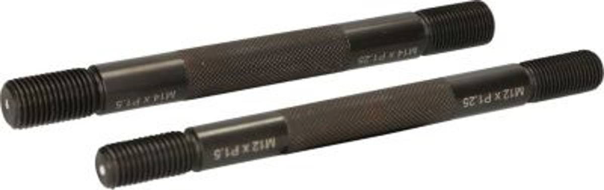 KS Tools Rad-Montagehilfe-Satz, 2-teilig, schwarz aus Stahl - Bild 2