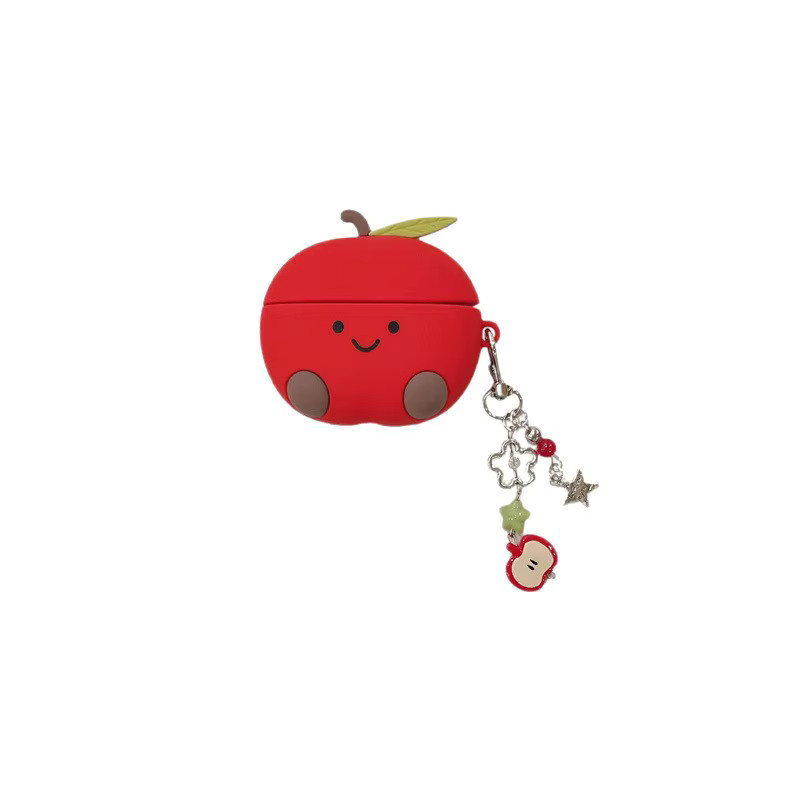 Rote 3D Cartoon Schutzhülle für Apple AirPods 4 und AirPods Pro 2 3 1 Ladetasche - Bild 5