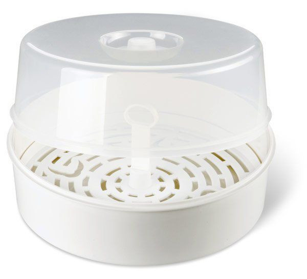 Reer Mikrowellen-Sterilisator in Weiß B/T/H: 26,5 x 26,5 x 16,0 cm - Bild 1