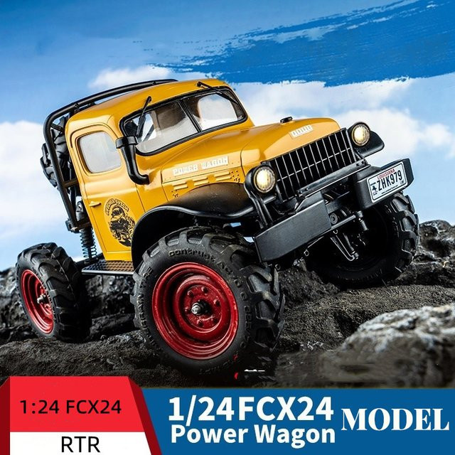 FMS Power Wagon FXC24 Crawler RC Auto 1/24 Geländewagen - Bild 1