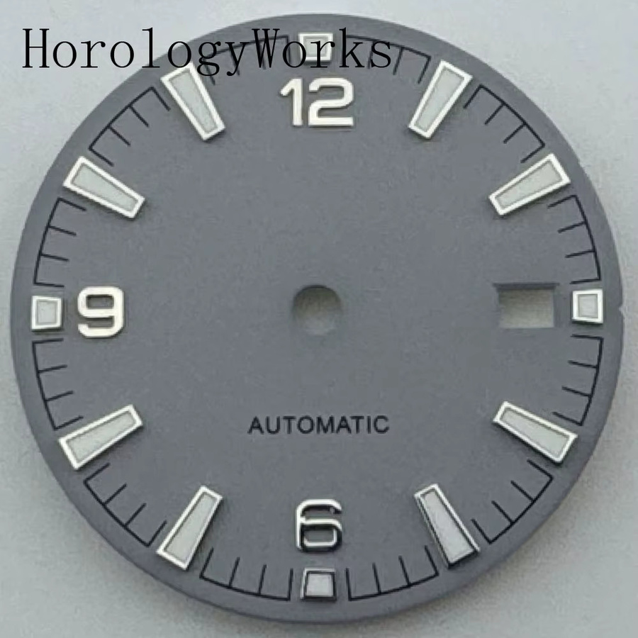 Neiton Zifferblatt, 31 mm, Blau Grau Schwarz Weiß, Unisex - Bild 2