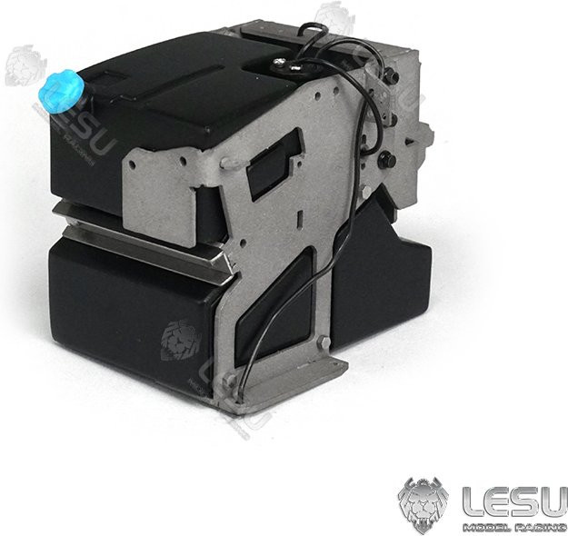 LESU Traktor LKW Muldenkipper VM Modell, 1:14, Zubehör, Metall, Schwarz - Bild 1
