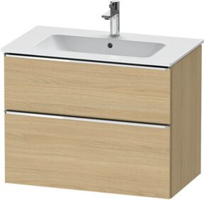 Duravit Waschtischunterschrank D-Neo in Beige/Braun, B: 81 cm, T: 46,2 cm, H: 62,5 cm - Bild 1