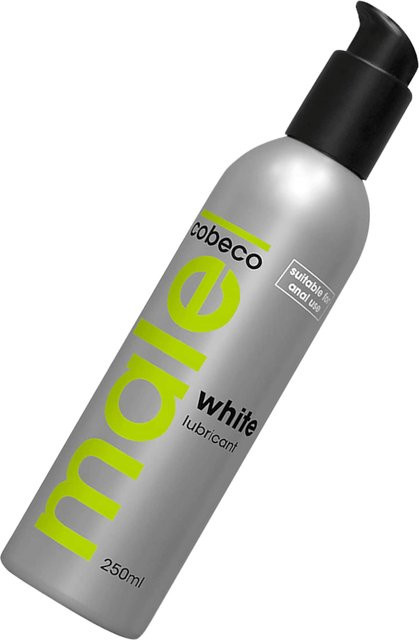 Cobeco Male White Lubricant, 250 ml, Herren - Bild 1