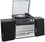 Denver MRD-166 Audiosystem in Schwarz mit CD-Player und USB-C Anschluss, 4 Watt Gesamtleistung - Bild 1