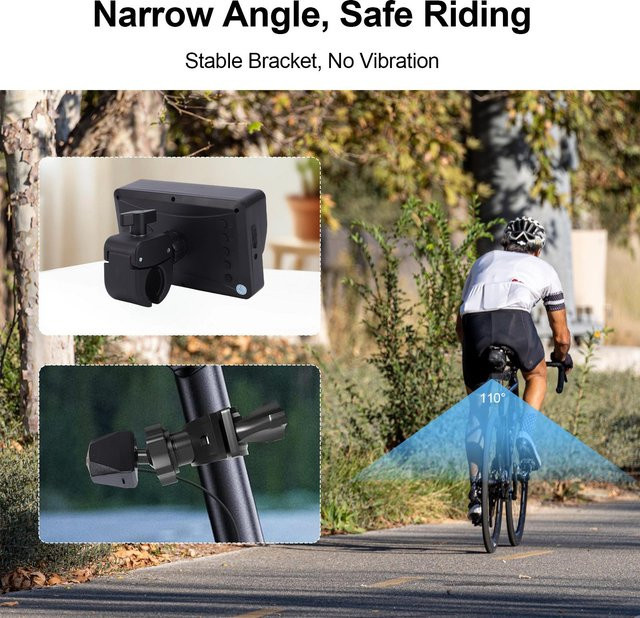 KaiSai Action Camera mit 1080P Auflösung und 5-Zoll-Monitor in Schwarz - Bild 1