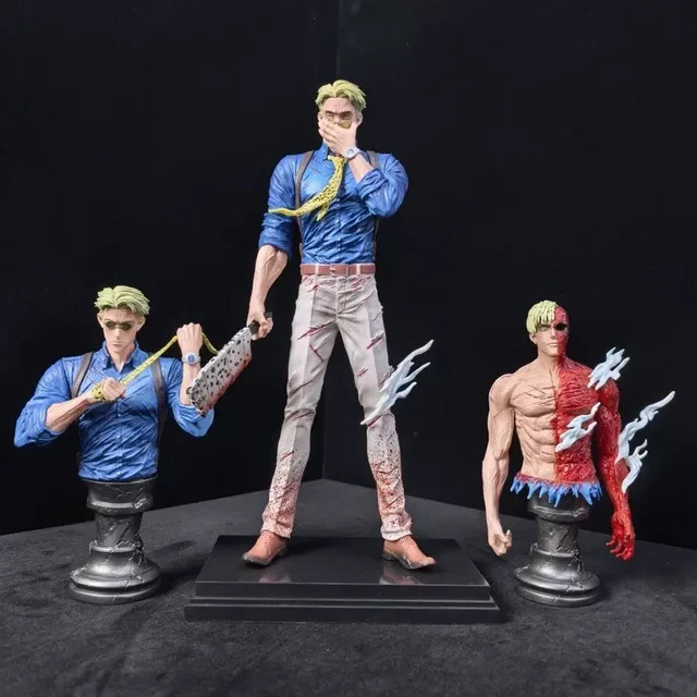 Bandai Jujutsu Kaisen Kento Nanami Actionfigur, Kampfbeschädigte Version, 30cm - Bild 1