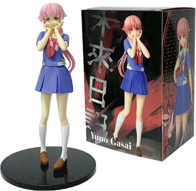 Future Diary Mirai Nikki Gasai Yuno Anime Uniform Kleid, Actionfigur, 17cm, ab 14 Jahren - Bild 1