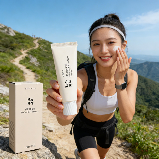 JAYSUING Gesichtssonnencreme mit Probiotika, LSF 50+, Unisex - Bild 1