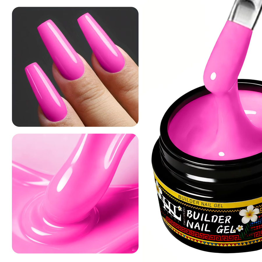 HLGEL Top Coat Gel, klar, glänzend, 20 ml - Bild 1