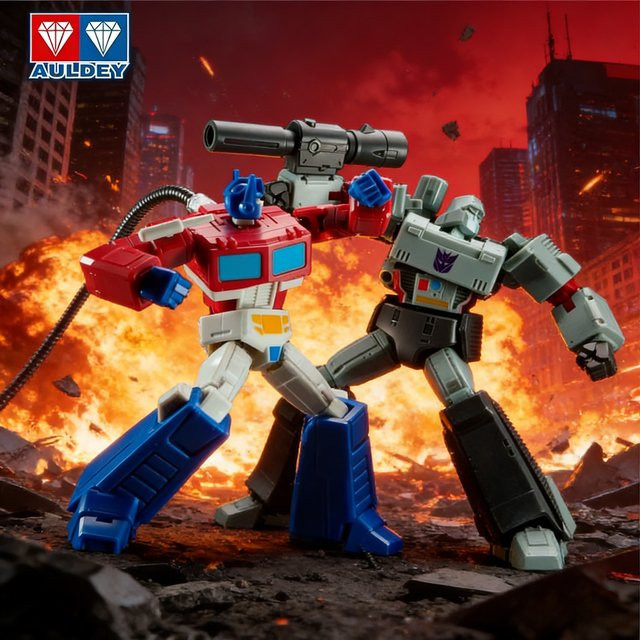AULDEY Transformers Mystery Box Optimus Prime Megatron, Actionfigur, Modellset - Bild 1