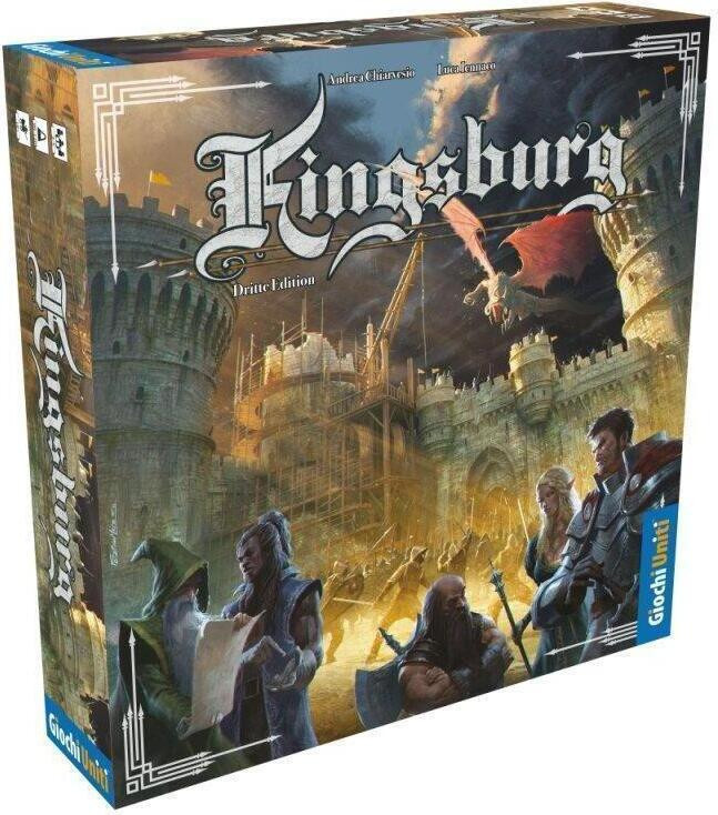 JoeKas World Kingsburg, 3. Edition, Strategiespiel mit Erweiterungen - Bild 1