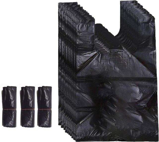300 Stück Damenbinden-Entsorgungsbeutel in Schwarz für die persönliche Hygiene - Bild 1