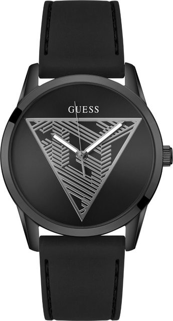 Guess Armbanduhr Clark, Quarz, Edelstahl, 42 mm, Schwarz, Herren - Bild 1