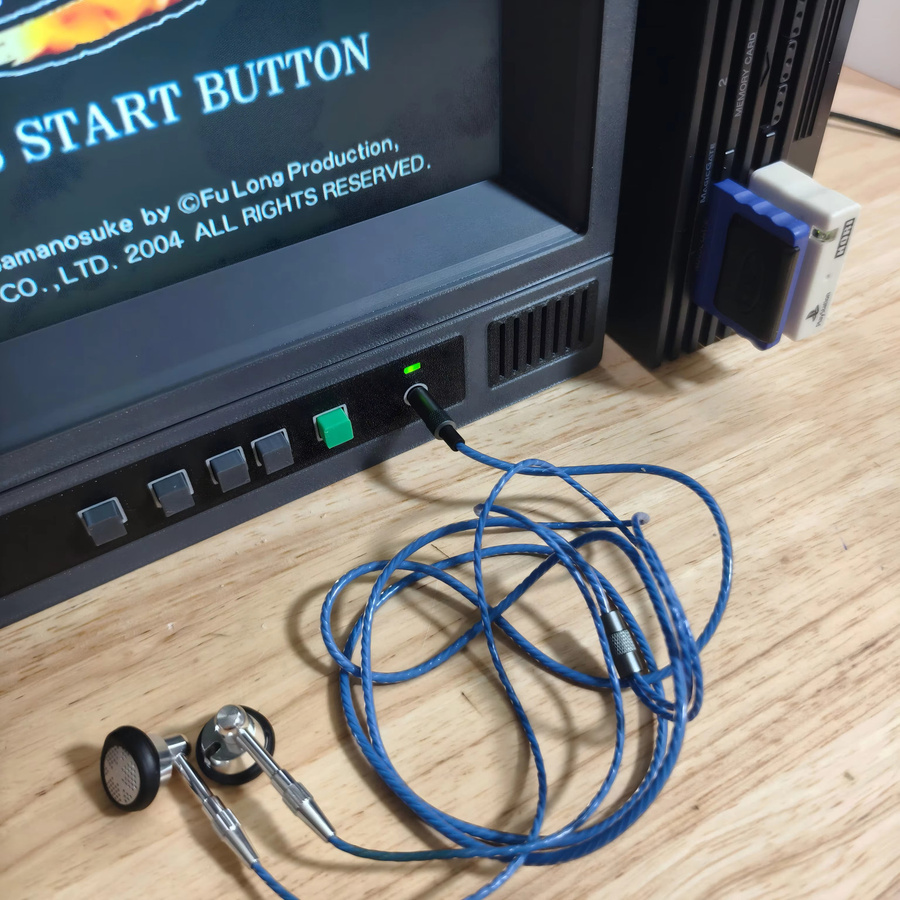KFDER Retro-Spielkonsolen-Monitor 10,4 Zoll in Schwarz kompatibel mit PS1, PSONE, PS2 und PS3 - Bild 4