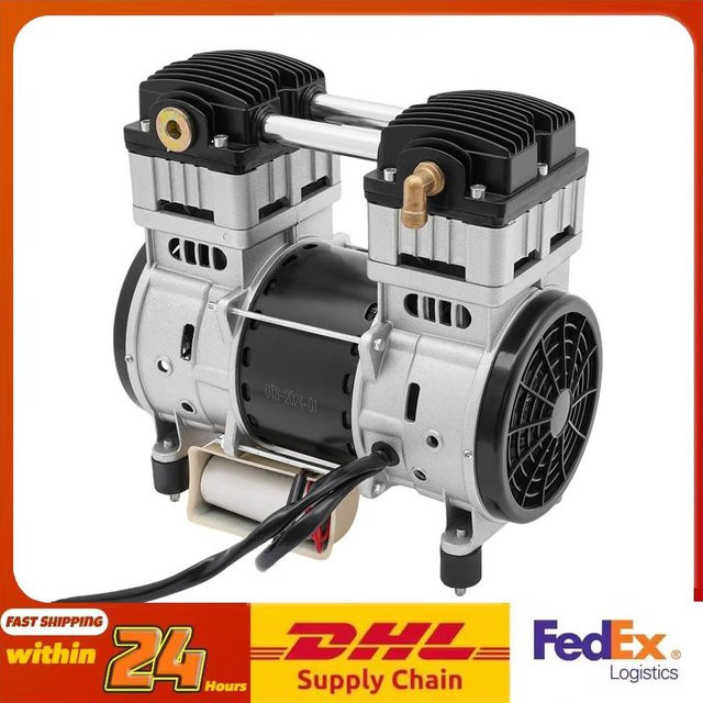 CNCEST Luftkompressorpumpenkopf 1500 W in Silber mit 36,98 Gallonen/Min für Kfz-Reparaturmaschinen - Bild 1