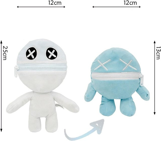 Linyi toy Horror Köder, Plüsch / Textil, 12-teiliges Set, ab 18 Jahre - Bild 1