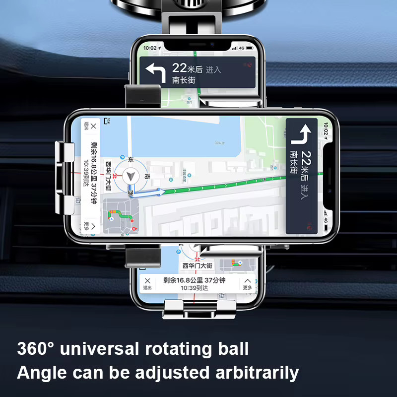 SEAMETAL Auto-Handyhalterung mit Saugnapf für Armaturenbrett, Windschutzscheibe oder Lüftungsschlitz inklusive GPS-Unterstützung für iPhone, Xiaomi und Samsung - Bild 6