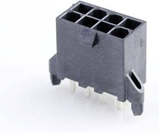 Molex Einbau-Stiftleiste Standard 8-polig Schwarz Rastermaß 4.20mm - Bild 1