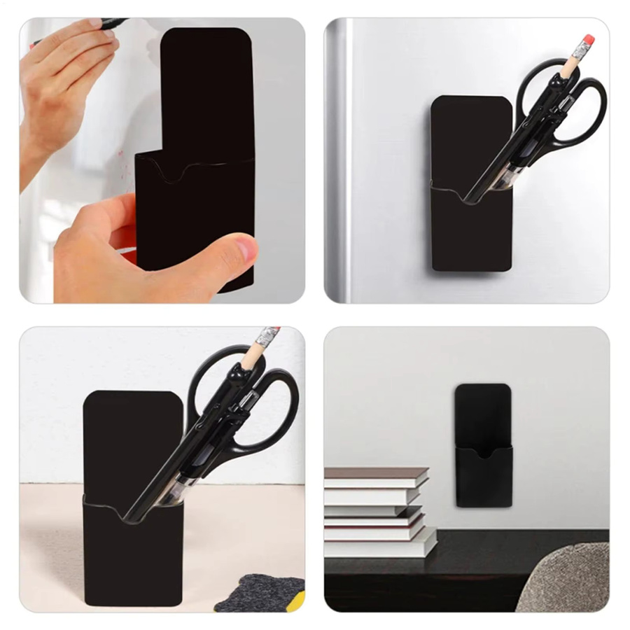Magnetischer Stifthalter von Kolder in Schwarz als Aufbewahrungsorganisator für den Kühlschrank - Bild 4