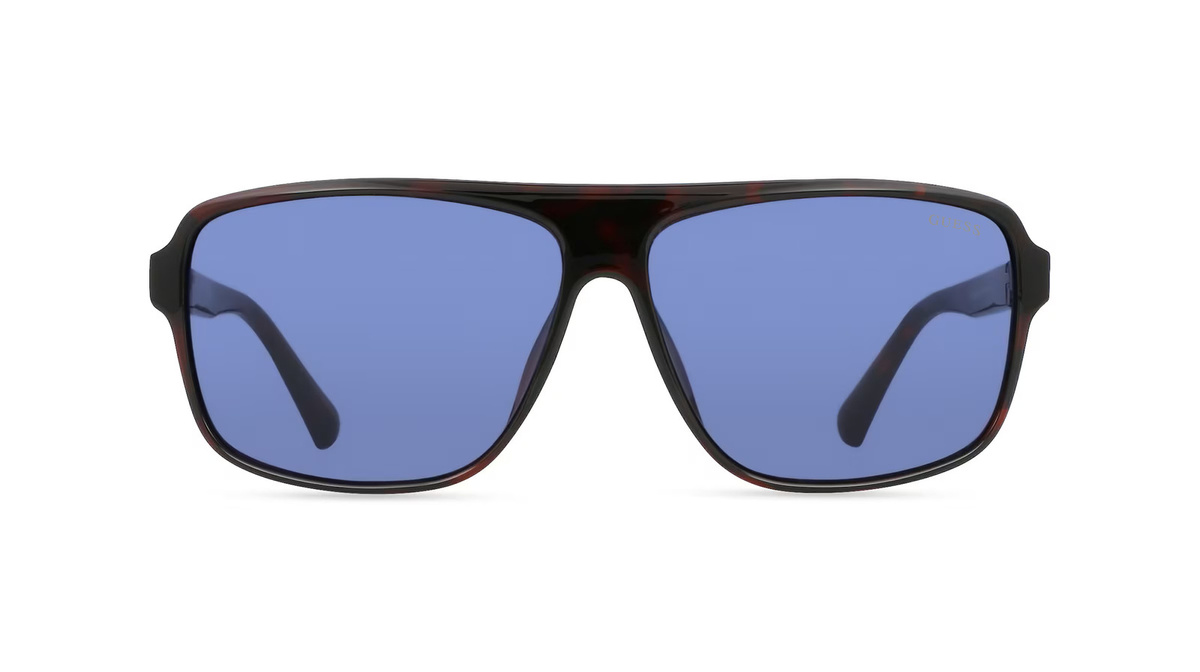 Guess GU00038 Sonnenbrille, Vollrand, quadratisch, Kunststoff, schwarz, Herren - Bild 1