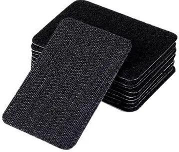 Binchi Outdoor Product Selbstklebende Klettband-Haken für Bettlaken und Teppiche, Schwarz und Weiß - Bild 1