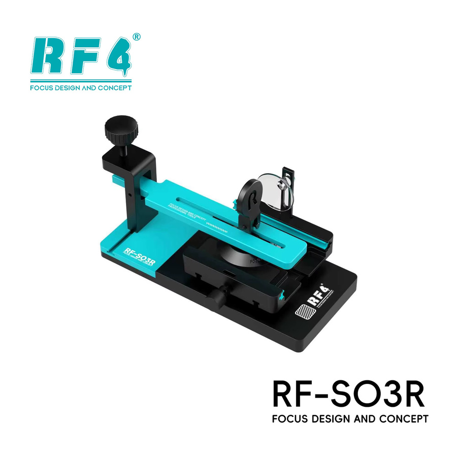 RF4 RF-SO3 Universelles LCD-Bildschirm-Entfernungswerkzeug für iPhone 8-17 Pro Max mit einstellbarer Breite von 90-110 mm und Kameraaussparung-Design-Klemme - Bild 4