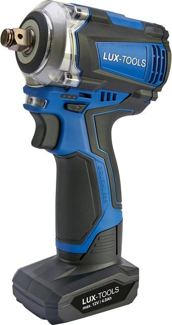 LUX-TOOLS Akku-Schlagschrauber A-SSR-12 Set in Blau mit 12 V Akku - Bild 1