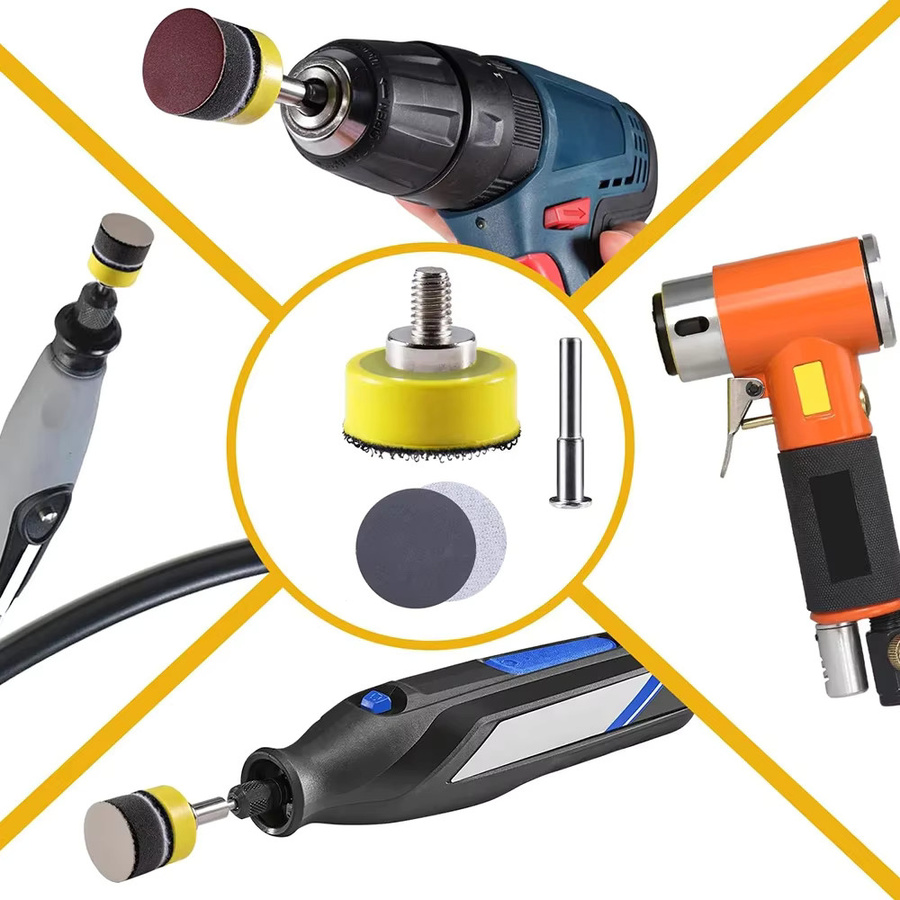 VIBRATITE 191-teiliges Nass- und Trockenschleifset mit Polierpads und Trägerplatte, Körnung 60 bis 10000, Multicolor, für Bohrer und Luftschleifer - Bild 5
