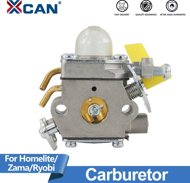Xcan Vergaser für Homelite und Ryobi Kettensägen 26cc 30cc passend für Zama C1U-H60 - Bild 1
