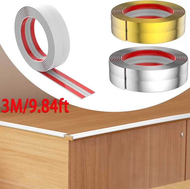 3M Selbstklebender Tischkantenschutz Transparent als Antikollisionsstreifen für Babys und Kinder, Länge: 3 m - Bild 1