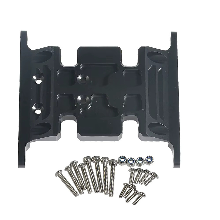 AXSPEED Chassis-Mittelunterfahrschutz, Aluminiumlegierung, Grau, Zubehör - Bild 3