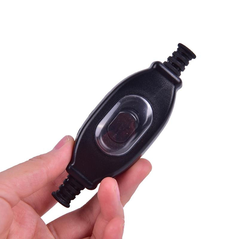 Wasserdichter Inline-Schnurschalter von xianyi01 in Schwarz mit IP65 Schutzklasse und rundem Drahtkontakt - Bild 3