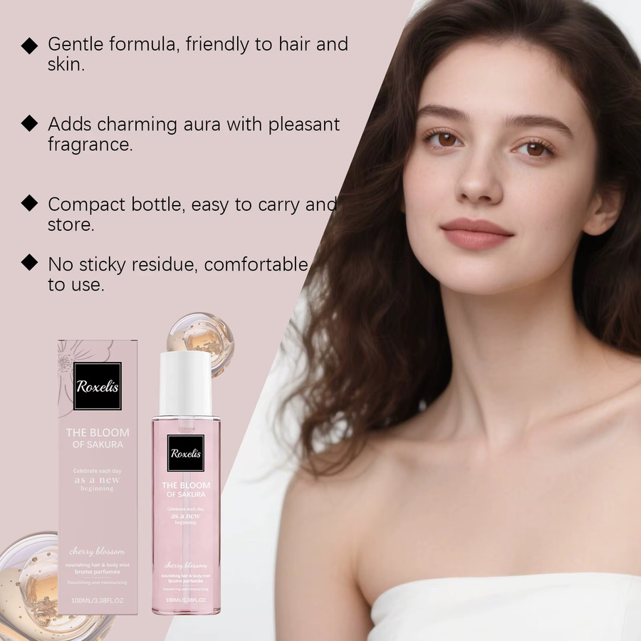 Roxelis Sakura Körperduftspray, 100 ml, Herren, Blumig - Bild 2