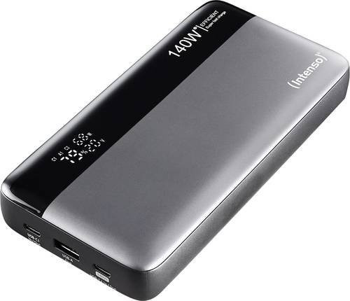 Intenso Powerbank HE25000 mit 25000 mAh, Quick Charge, USB-A und USB-C, Grau - Bild 2