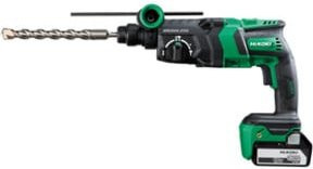 HiKOKI Akku-Bohr- und Meißelhammer DH18DPC in Grün mit 18,0 V und 5,0 Ah Akku - Bild 1