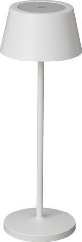 Maul Nina 8190802 Akku-Tischlampe LED 3W Weiß aus Aluminium mit warmweißem Licht - Bild 1