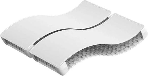 vidaXL Matratze Bonnell-Federkern H2 mit abnehmbarem Bezug, B/T: 140 x 190 cm