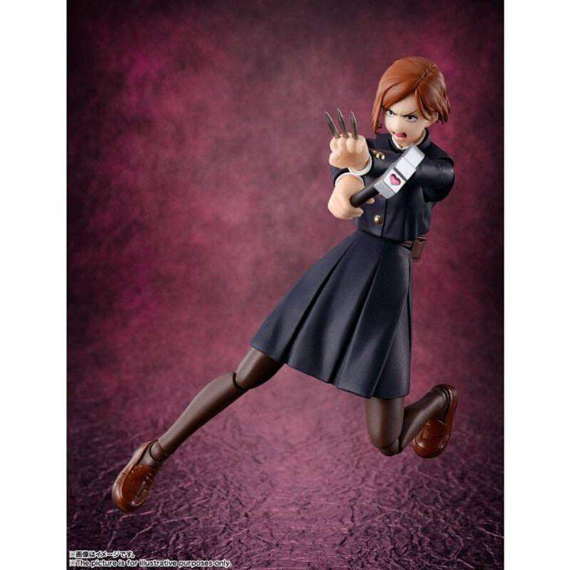S.H.Figuarts Nobara Kugisaki Figur aus Jujutsu Kaisen in Schwarz - Bild 3