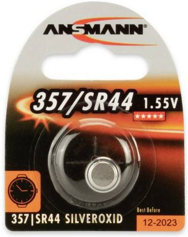Ansmann Knopfzelle Silberoxid 1,55V mit 133 mAh - Bild 1