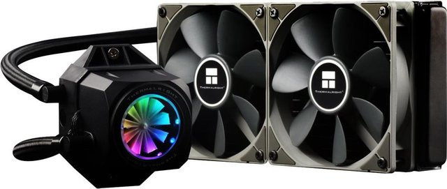 Thermalright TurboRight 240C AIO Flüssigkeitskühler für Prozessor in Schwarz mit Kupfer-Komponenten und Unterstützung für AM4 sowie diverse LGA-Sockel - Bild 1