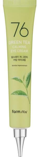 Farm Stay Green Tea Calming Eye Cream, 45 ml, für empfindliche Haut - Bild 1