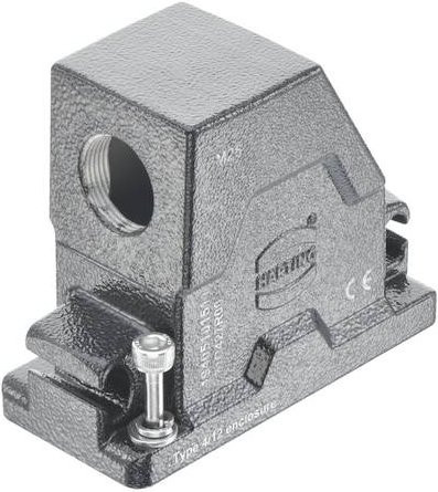HARTING Tüllengehäuse aus Edelstahl in Grau - Bild 1