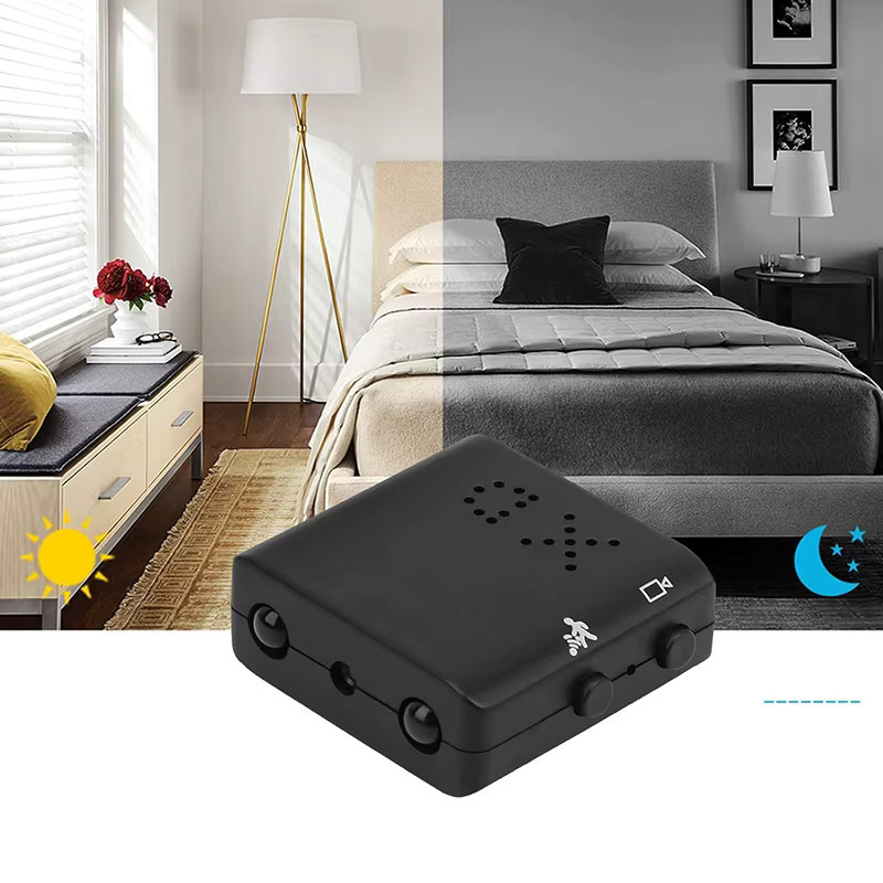 Fireurus Mini WiFi Action Kamera mit 1080p XD Auflösung, Infrarot Nachtsicht und Bewegungserkennung in Schwarz - Bild 3