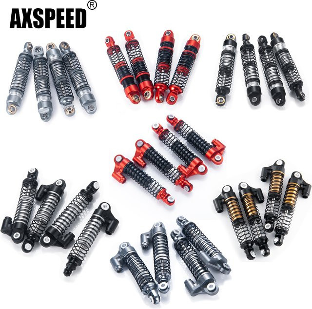 AXSPEED Aluminiumlegierung Stoßdämpfer, 4-teiliges Set, 1:18 - Bild 1