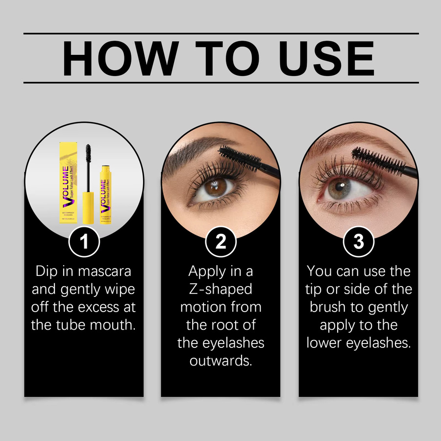 ZEPHOCO Mascara, verdickend und verlängernd - Bild 5