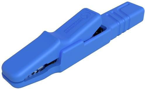 Hirschmann Test & Measurement AK 2 S Abgreifklemme Schraubklemme in Blau - Bild 1
