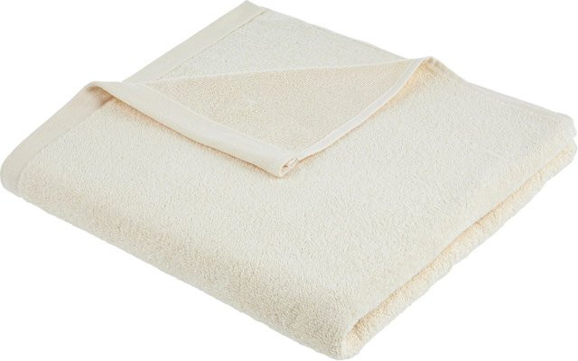 ecoTree Duschtuch Elsa aus Bio-Baumwolle in Creme/Beige, Breite: 67 cm, Länge: 140 cm - Bild 1