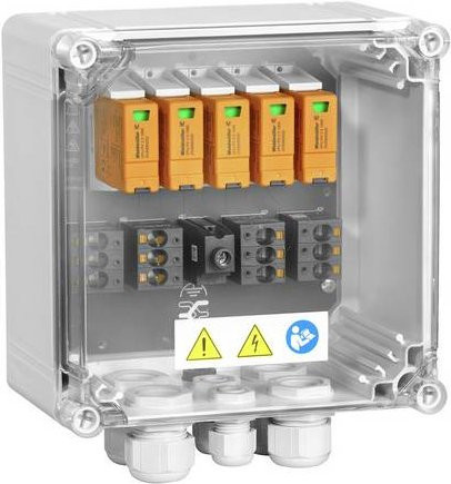 Weidmüller Generatoranschlusskasten PVN DC 2IN/1OUTX2 2MPPT SPD2R CG 1.1KV in Grau - Bild 1