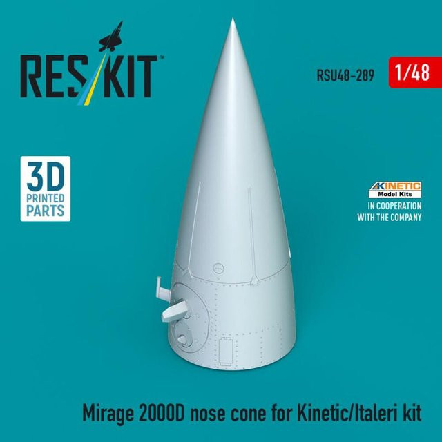 Italeri Mirage 2000D - Nose cone, 3D Printed - Bild 1